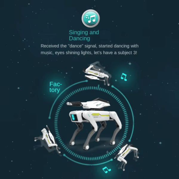 🤖 APIDPOWER Smart Robot Dog - สุนัขอัจฉริยะควบคุมด้วยรีโมท - Image 4