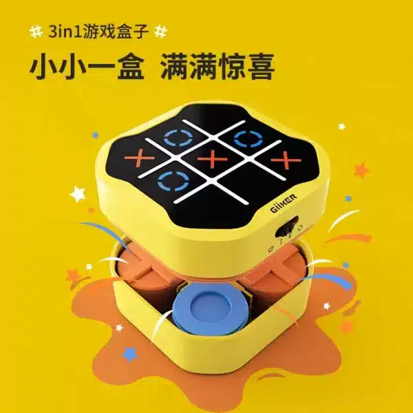 2024 Giiker TIC-TAC-TOE BOLT Chess Puzzle Toy - เกมกระดานสำหรับครอบครัวขนาดกะทัดรัด พกพาง่าย ของขวัญสำหรับเด็ก - Image 9