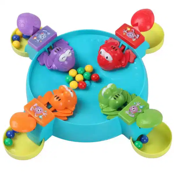Hasbro Board Games เกมฮิปโปจับลูกบอล และกบกินลูกแก้ว - เกมโต๊ะสุดสนุกสำหรับครอบครัว - Image 9