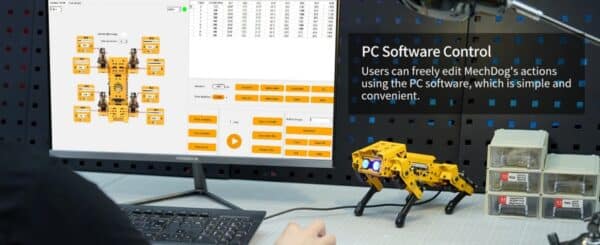 Hiwonder MechDog AI Smart Quadruped Robot Dog - หุ่นยนต์สุนัข AI อัจฉริยะสำหรับการศึกษา STEM - Image 37