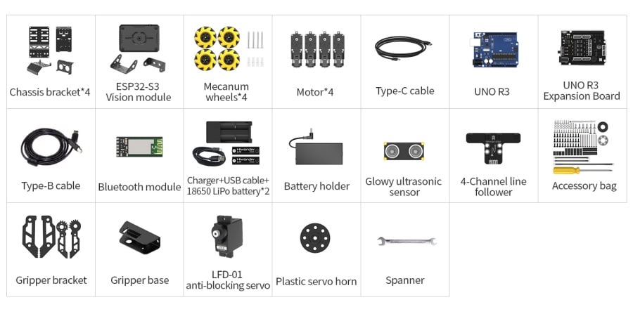 Hiwonder miniAuto Magic Smart Car Toys - หุ่นยนต์ AI Vision สำหรับการศึกษาและการเรียนรู้ - Image 21