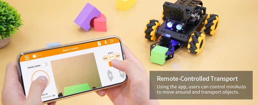 Hiwonder miniAuto Magic Smart Car Toys - หุ่นยนต์ AI Vision สำหรับการศึกษาและการเรียนรู้ - Image 9