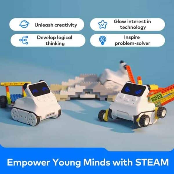 หุ่นยนต์ Makeblock Codey Rocky สอนเขียนโค้ดสำหรับเด็ก 8-12 ปี | รองรับ Scratch และ Python | ของเล่น STEM พร้อม AI - Image 7