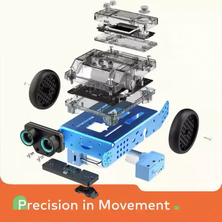 Makeblock mBot Neo mBot 2 หุ่นยนต์เขียนโค้ดควบคุมระยะไกล WiFi สำหรับเด็ก 8-12 ปี รองรับ Scratch และ Python - Image 5