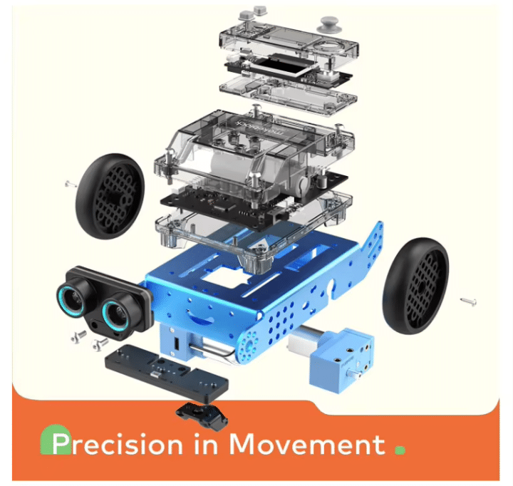Makeblock mBot Neo mBot 2 หุ่นยนต์เขียนโค้ดควบคุมระยะไกล WiFi สำหรับเด็ก 8-12 ปี รองรับ Scratch และ Python - Image 11