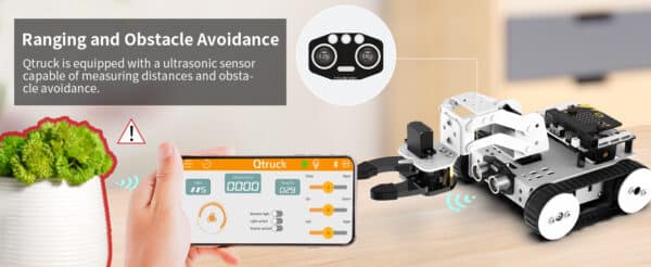 Hiwonder Qtruck Programmable Robot - หุ่นยนต์โปรแกรมได้ที่ขับเคลื่อนด้วย micro:bit - Image 23