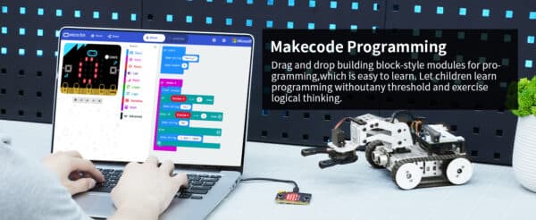 Hiwonder Qtruck Programmable Robot - หุ่นยนต์โปรแกรมได้ที่ขับเคลื่อนด้วย micro:bit - Image 22