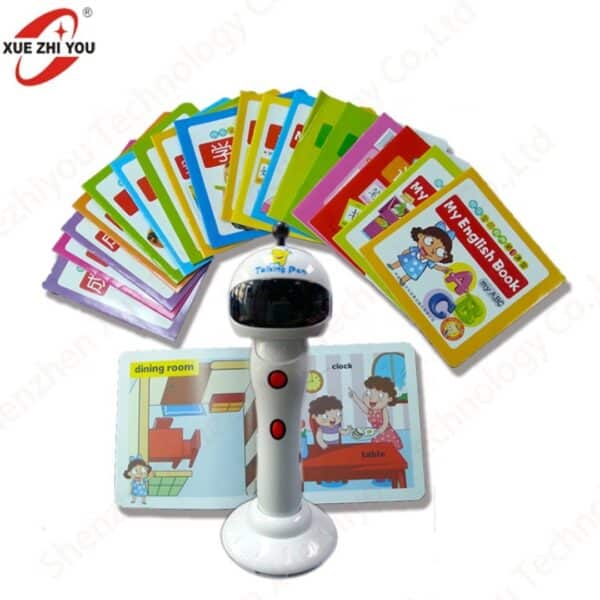 ปากกาอ่านอัจฉริยะ WiFi XUEZHIYOU, Learning Tools for Kids – ปากกาพูดได้เพื่อการศึกษาพร้อมควิซเสียงและการโต้ตอบระหว่างพ่อแม่ลูก - Image 4