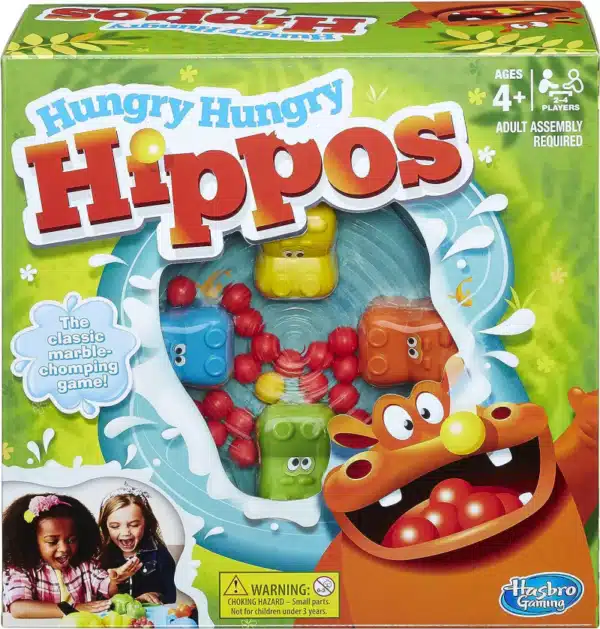 Hasbro Board Games เกมฮิปโปจับลูกบอล และกบกินลูกแก้ว - เกมโต๊ะสุดสนุกสำหรับครอบครัว - Image 4