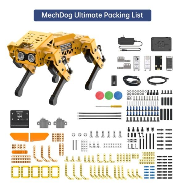 Hiwonder MechDog AI Smart Quadruped Robot Dog - หุ่นยนต์สุนัข AI อัจฉริยะสำหรับการศึกษา STEM - Image 28