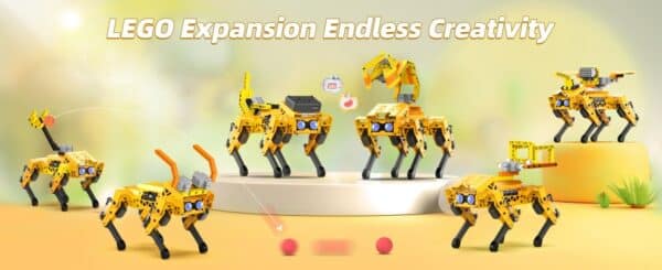 Hiwonder MechDog AI Smart Quadruped Robot Dog - หุ่นยนต์สุนัข AI อัจฉริยะสำหรับการศึกษา STEM - Image 46