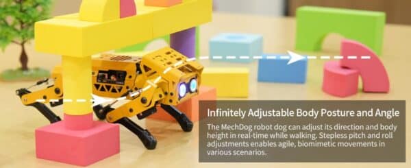 Hiwonder MechDog AI Smart Quadruped Robot Dog - หุ่นยนต์สุนัข AI อัจฉริยะสำหรับการศึกษา STEM - Image 38