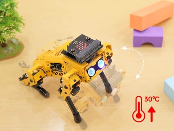 Hiwonder MechDog AI Smart Quadruped Robot Dog - หุ่นยนต์สุนัข AI อัจฉริยะสำหรับการศึกษา STEM - Image 11