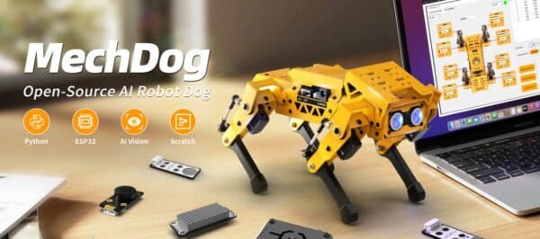 Hiwonder MechDog AI Smart Quadruped Robot Dog - หุ่นยนต์สุนัข AI อัจฉริยะสำหรับการศึกษา STEM - Image 48