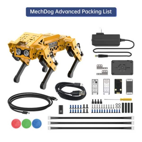 Hiwonder MechDog AI Smart Quadruped Robot Dog - หุ่นยนต์สุนัข AI อัจฉริยะสำหรับการศึกษา STEM - Image 19