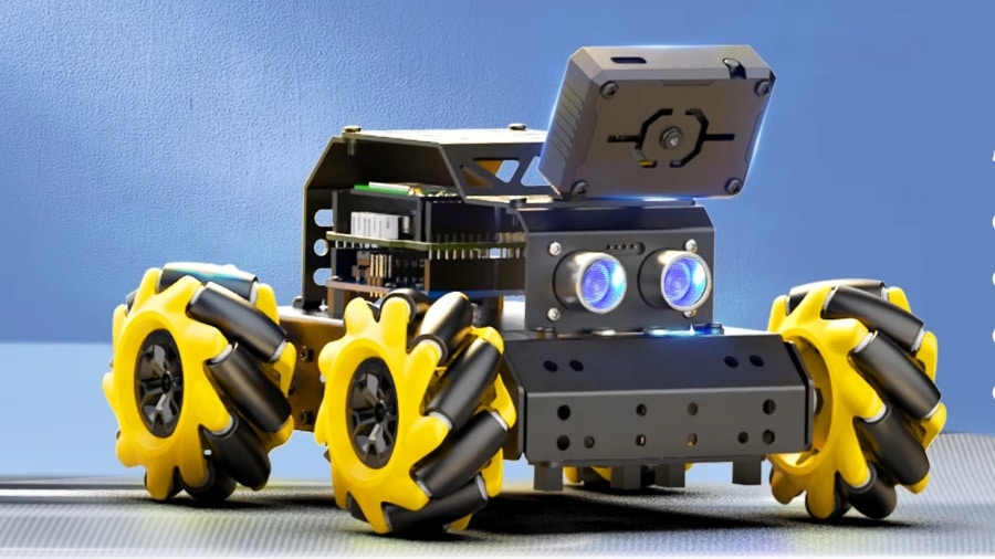 Magic miniAuto smart car AI visual recognition open source Wheat Wheel Arduino UNO programming robot 9