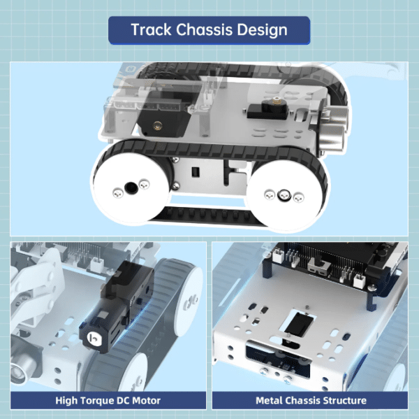 Hiwonder Qtruck Programmable Robot - หุ่นยนต์โปรแกรมได้ที่ขับเคลื่อนด้วย micro:bit - Image 9