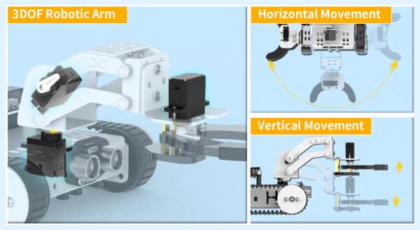 Hiwonder Qtruck Programmable Robot - หุ่นยนต์โปรแกรมได้ที่ขับเคลื่อนด้วย micro:bit - Image 29